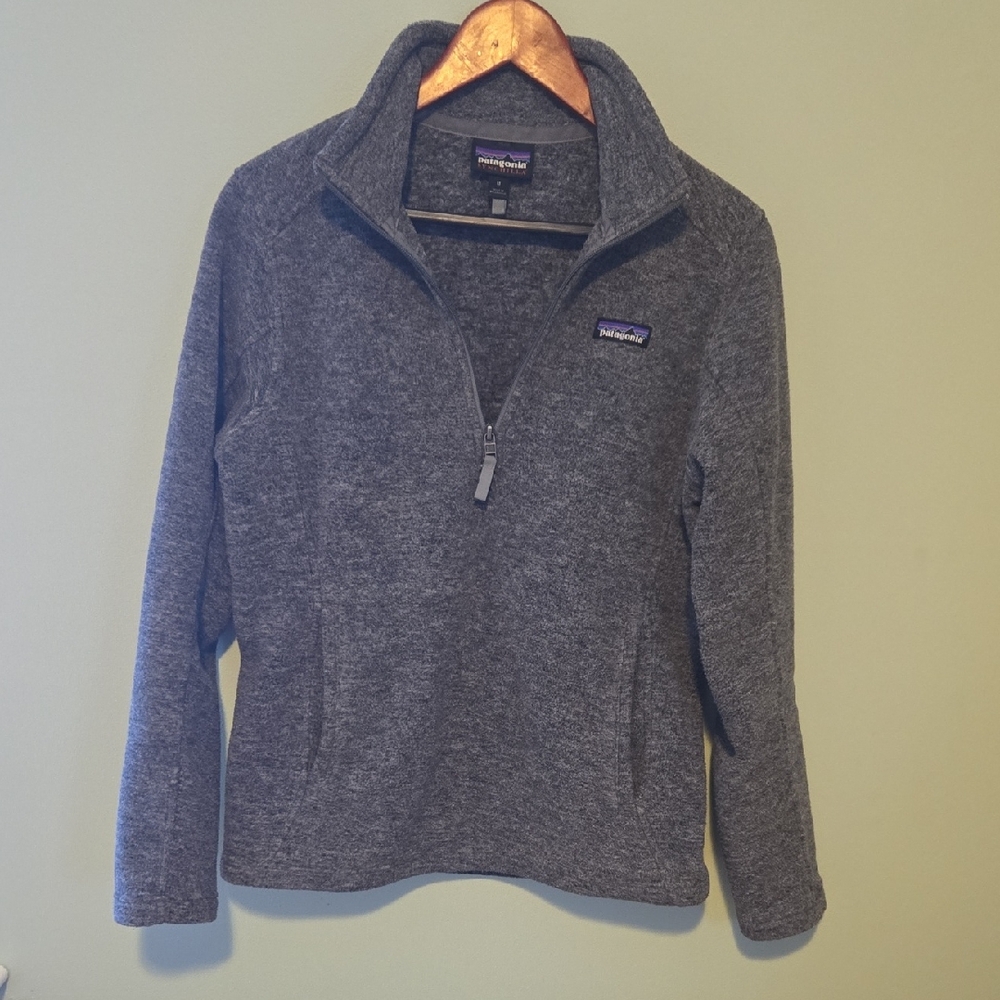 Patagonia Women's Charcoal Synchilla 3/4 Zip